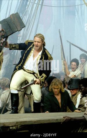 RUSSELL CROWE, MASTER AND COMMANDER: THE FAR SIDE OF THE WORLD, 2003, Stock Photo