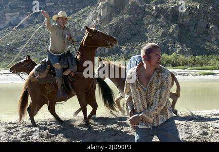 JONES,PEPPER, THE THREE BURIALS OF MELQUIADES ESTRADA, 2005, Stock Photo