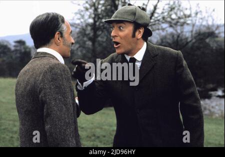 KINGSLEY,CAINE, WITHOUT A CLUE, 1988, Stock Photo