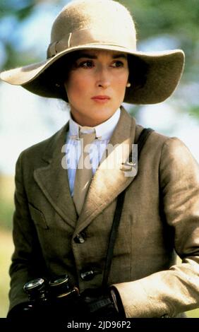 MERYL STREEP, OUT OF AFRICA, 1985, Stock Photo