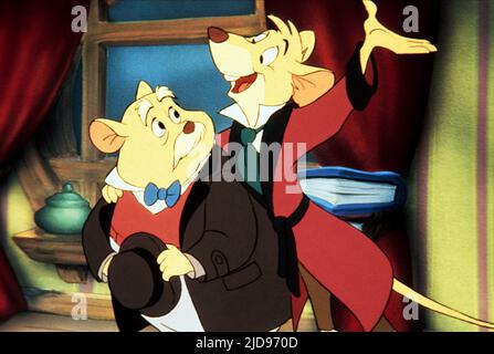 DAWSON,STREET, THE GREAT MOUSE DETECTIVE, 1986, Stock Photo