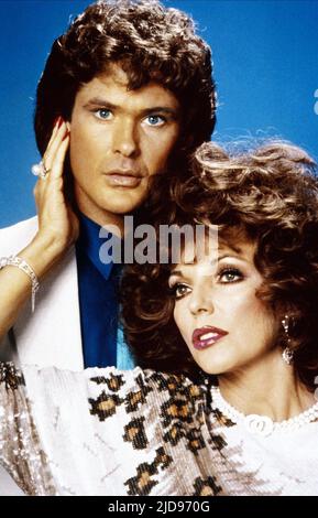 HASSELHOFF,COLLINS, THE CARTIER AFFAIR, 1984, Stock Photo