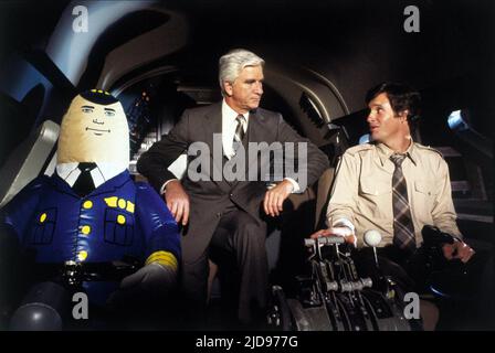 NIELSEN,HAYS, AIRPLANE!, 1980, Stock Photo