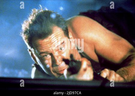 BRUCE WILLIS, DIE HARD, 1988, Stock Photo