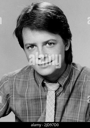 MICHAEL J. FOX, FAMILY TIES, 1982, Stock Photo