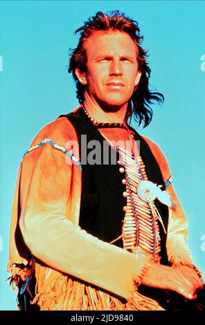 KEVIN COSTNER, DANCES WITH WOLVES, 1990, Stock Photo