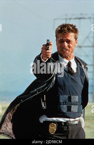 BRAD PITT, SE7EN, 1995, Stock Photo