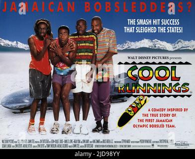 Cool factory Runnings original movie poster from 1993