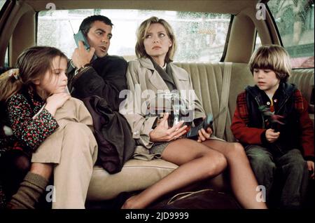 WHITMAN,CLOONEY,PFEIFFER,LINZ, ONE FINE DAY, 1996, Stock Photo