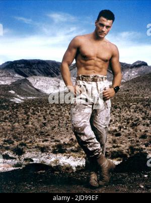 JEAN-CLAUDE VAN DAMME, UNIVERSAL SOLDIER, 1992, Stock Photo