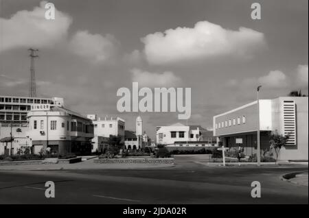 Post Office Square in Accra, Ghana, circa 1958 Stock Photo