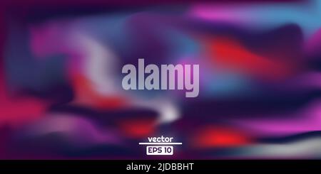 Abstract liquid colours background. Coloured fluid graphic composition illustration For Web and Mobile Applications Stock Vector