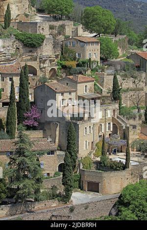 France, Vaucluse Gordes, classified village Stock Photo