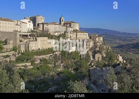 France, Vaucluse Cordes, Luberon listed village Stock Photo