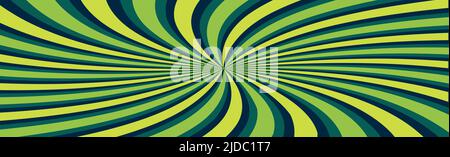 Radial multicolored rays, panoramic pattern texture background - Vector illustration Stock Vector