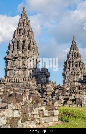 A complex of Prambanan temple is the most of biggest Hindu civilization ...
