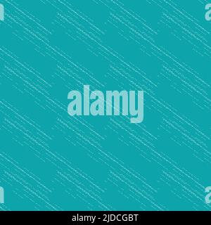 Abstract vector background with glitch diagonal lines distortion. Seamless noise texture aqua blue white backdrop. Brushstroke slanted linear style Stock Vector