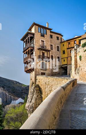 Hanging houses (casas colgadas), Cuenca, Castilla-La Mancha, Spain Stock Photo