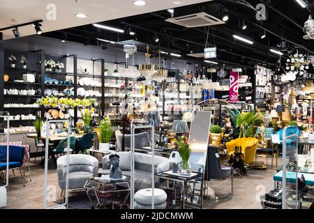 Home Accessories And Household Products In Store Of Shopping Center Stock  Photo - Alamy