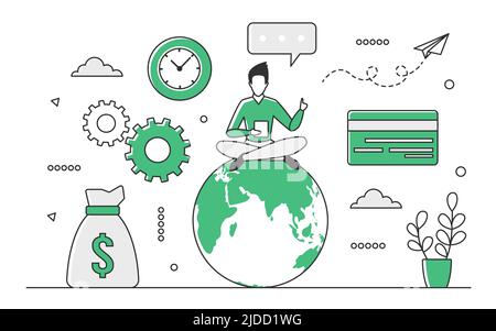 Circulation in the global financial system. money circulation in ...