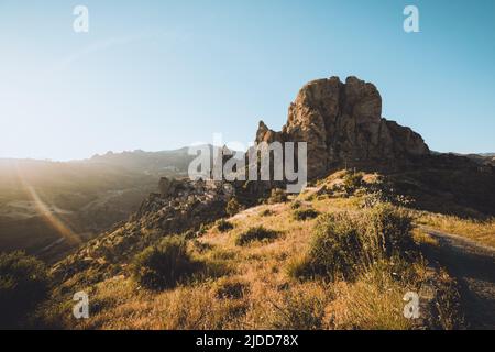 Pentidattilo ancient village of Calabria Italy Stock Photo