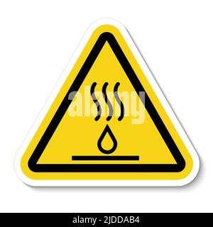 Hot Liquids Symbol Sign Isolate On White Background,Vector Illustration EPS.10 Stock Vector