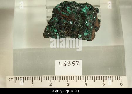 Heterogenite. minerals. Africa; Zaire; Katanga District, Kambove Stock Photo