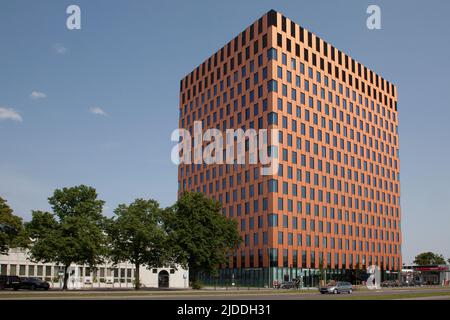 Wave office building in Gdańsk, Biurowiec Wave Gdansk Poland Stock Photo