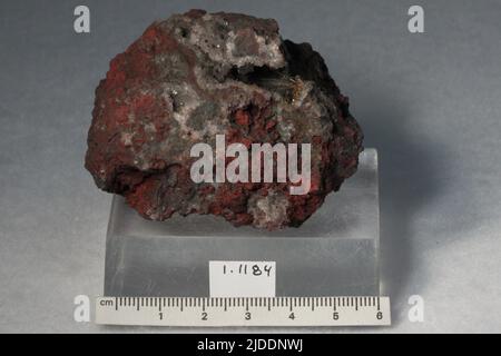 Millerite. minerals. North America; USA; New York; Jefferson County; Antwerp Stock Photo