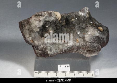 Millerite. minerals. North America; USA; New York; Jefferson County; Antwerp Stock Photo