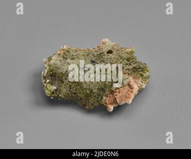Trinitite. minerals. North America; USA; New Mexico; Socorro County; Bingham, White Sands Missile Range; Trinity Site Stock Photo