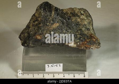 Euxenite-(Y). minerals. North America; USA; North Carolina; Mitchell County; Little Switzerland; McKinney Mine Stock Photo