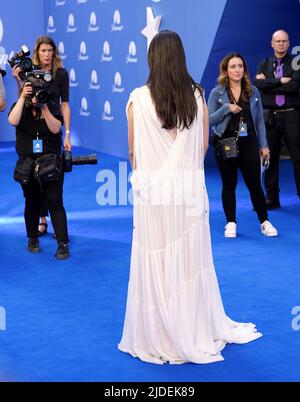 Crystal Reed attending the Paramount+ UK launch event at Outernet ...