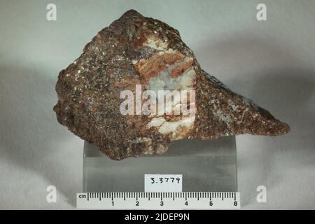 Natromontebrasite. minerals. North America; USA; Colorado; Fremont County; Canon City Stock Photo