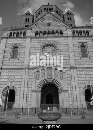 the city os speyer in germany Stock Photo