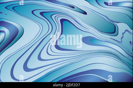 Abstract background. The texture of liquid marble. Fluid art. It is suitable for the design of a cover, presentation, invitation, flyer, poster and bu Stock Vector