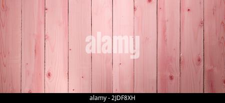 Light pink painted pine tree texture. Wood material for floor and wall covering Stock Photo