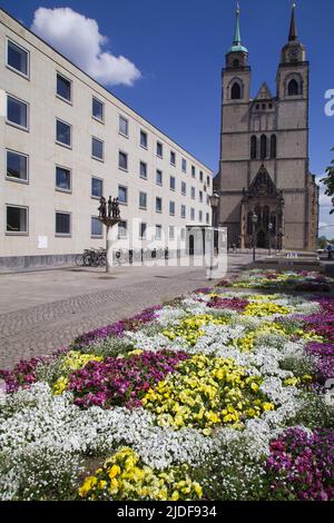 Germany, Saxony - Anhalt, Magdeburg, Johanniskirche, church, Stock Photo