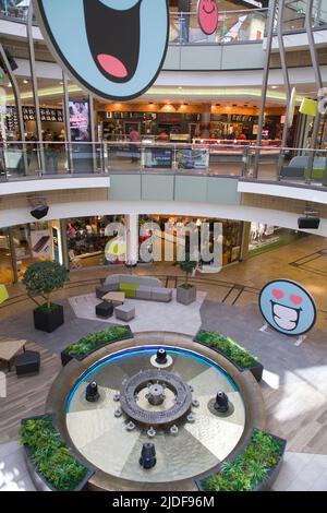 Germany, Saxony - Anhalt, Magdeburg, Allee-Center, shopping mall, interior Stock Photo