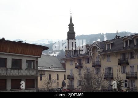 Saint-Gervais-les-Bains Stock Photo