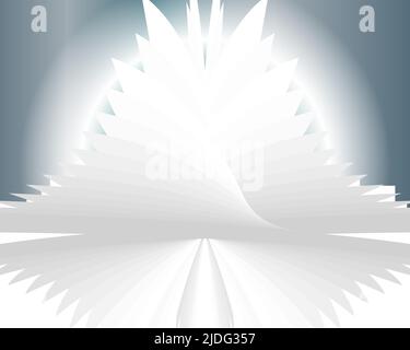 Abstract background graphic tech future presentation render wide wallpaper backdrop template vector illustration Stock Vector
