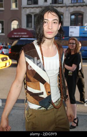 June 27, 2012 Ezra Miller at the special screening of Universal Pictures' Savages at the SVA Theater in New York City. © RW/MediaPunch Inc Stock Photo