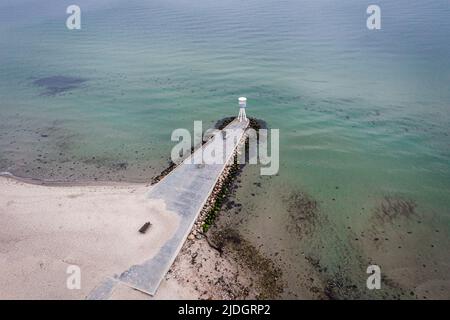 Bellevue Beach in Copenhagen, Denmark Stock Photo