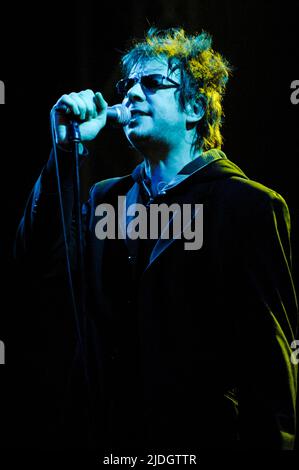 Ian McCulloch - Echo and the Bunnymen, V2006, Hylands Park, Chelmsford, Essex, Britain - 19 August 2006 Stock Photo