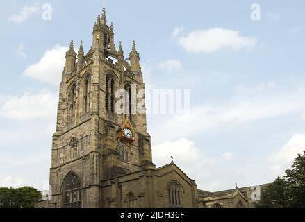 St. Nicholas Cathedral in Newcastle upon Tyne, United Kingdom, England Stock Photo