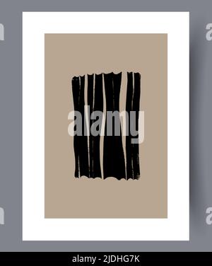 Abstract modern art wall designs  Stock Vector
