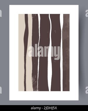 Abstract modern art wall designs  Stock Vector