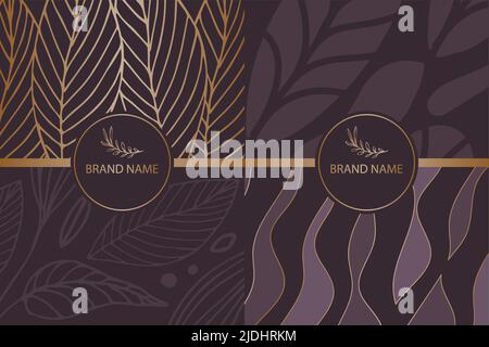 invitation card design template. Vector illustration Stock Vector