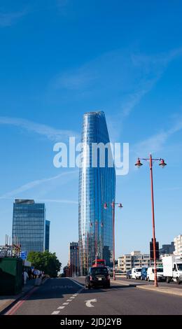 Blackfriars , Southwark ,London , England UK - Number One Blackfriars skyscraper . One Blackfriars is a mixed-use development Blackfriars London Stock Photo