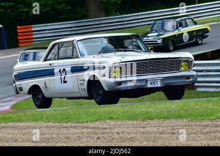 Dan Williamson, Ford Falcon Sprint, Masters Pre-1966 Touring Cars, harking back to the days of the British Saloon Car Championship, a one hour optiona Stock Photo